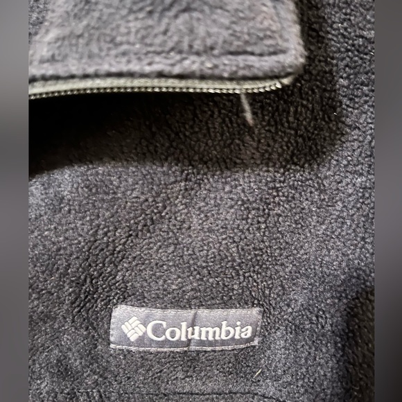 Columbia‎ Navy Blue Fleece Zip Up - XL - Picture 8 of 9